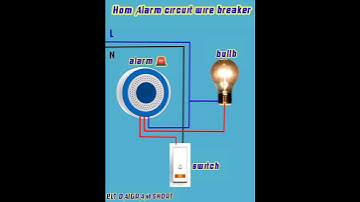 #How# Alarm# circuit #wire breaker #youtube #video #1kviews #viral #video #shorts