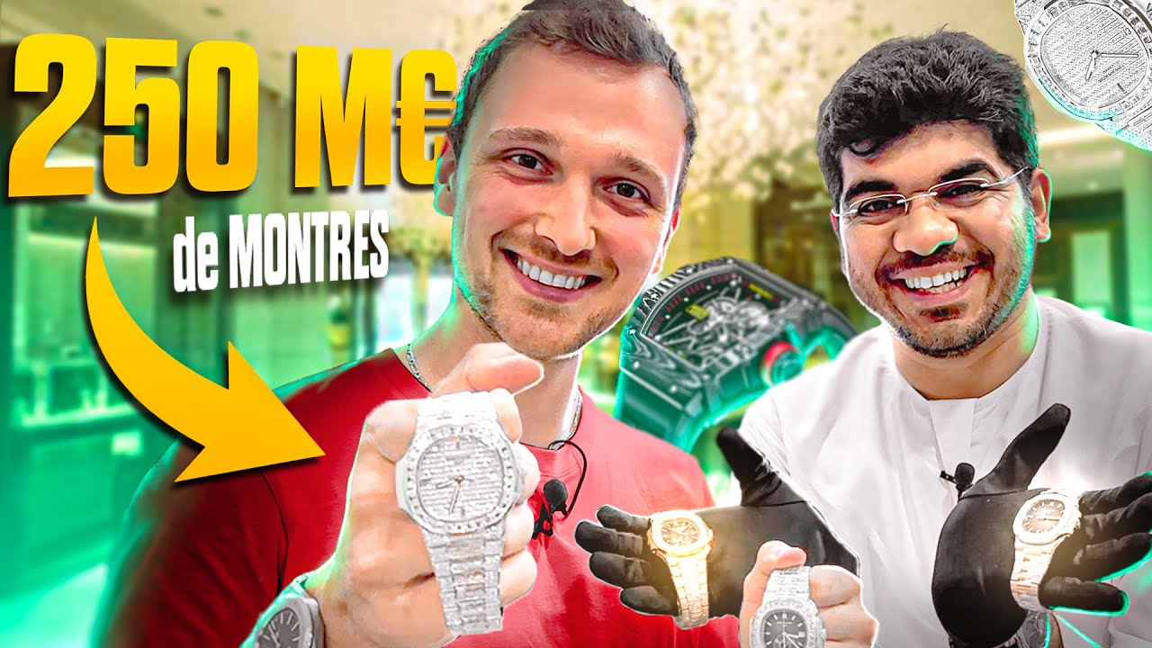 250 000 000€ de montres ! Je découvre une collection de fou