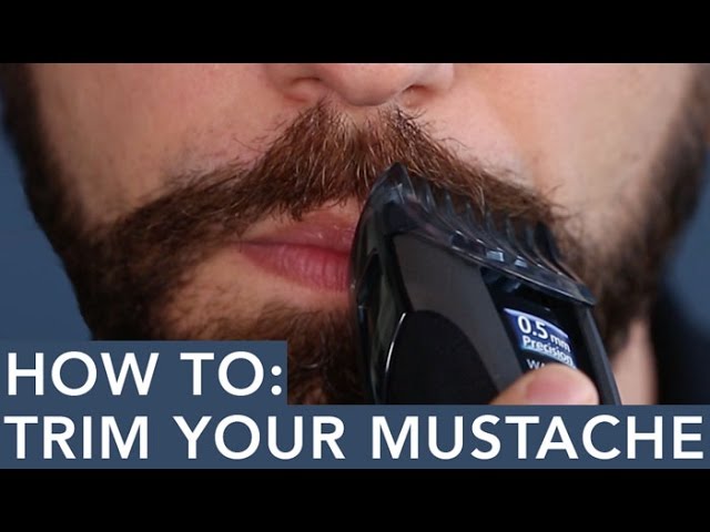 mustache cutting machine
