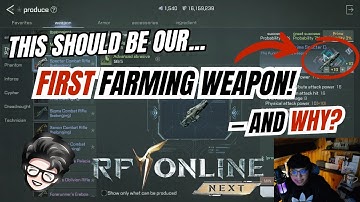 RF Online Next: CRAFT this weapon ASAP! (Best for Early Days Journey)