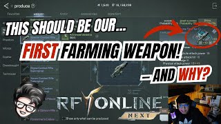 RF Online Next: CRAFT this weapon ASAP! (Best for Early Days Journey)