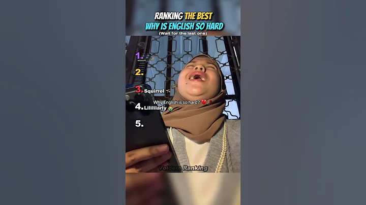 Ranking The Best “Why Is English So Hard” Moments! #ranking #shorts