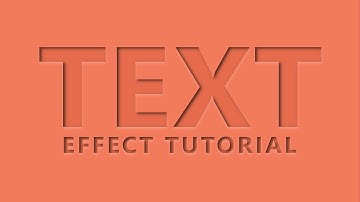Make Text Effect in Photoshop   Tutorial for beginners