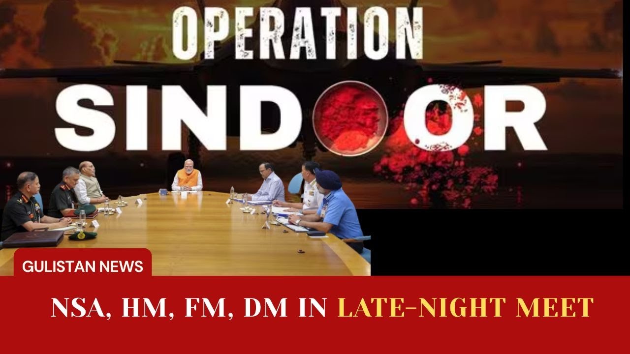 Late-Night High-Level Meeting at PM Residence | Big Security Decisions Made