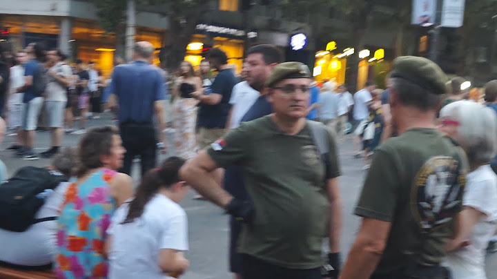 Uživo - Beograd: Počele blokade, studenti, veterani i narod preuzeli ulice; Vučić 7. jula šalje...