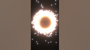 Uranus vs. Jupiter at 300 km/s in SpaceSim