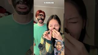 PRANK MASKER HITAM 😂 #shorts
