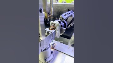 High efficiency automatic rotor winding