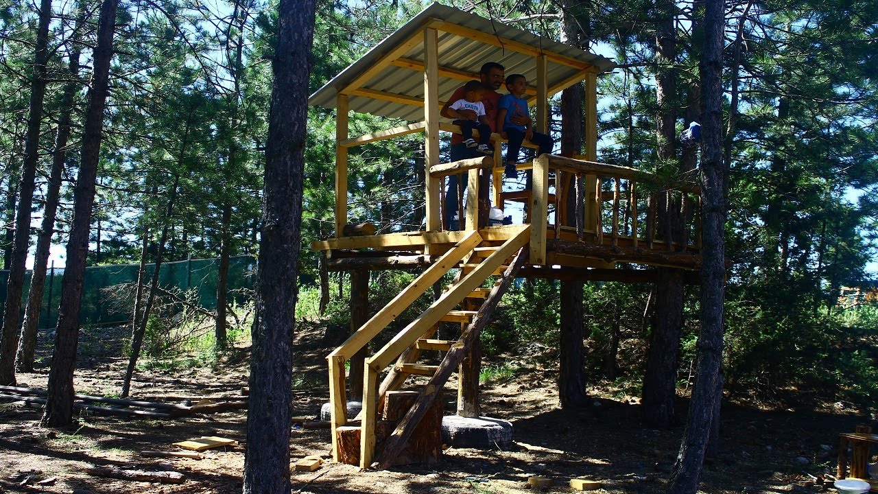 Ağaç Ev Yapımı Bölüm 3 Build A Tree House Part 3 Kırsalda Yaşam