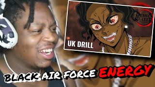 Muzan Is Kendrick  Reacting To Pureojuice  Muzan Uk Drill demon Slayer