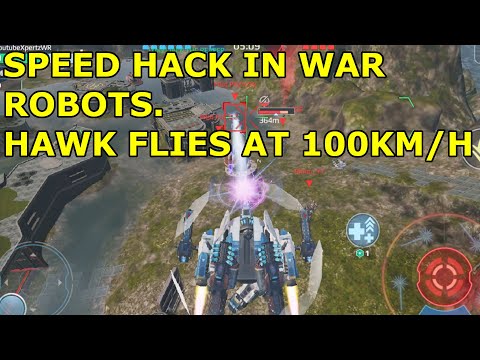 Speed Hack In War Robots. Hawk Flies at 100km/h.