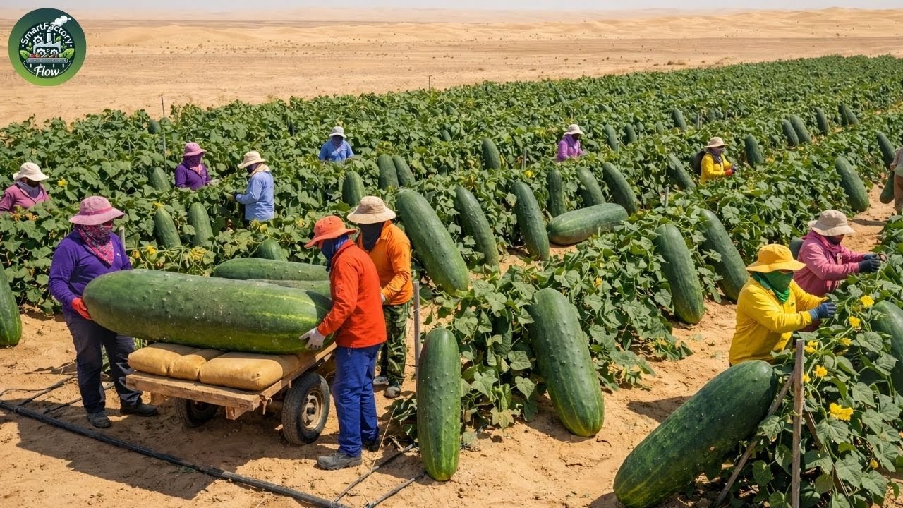 They Grew Cucumbers in a Barren Desert — What Happened Next Shocked Millions