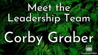 Meet the Leadership Team: Corby Graber