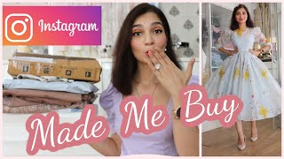 INSTAGRAM MADE ME BUY, NON-SPONSORED REVIEW  | KURTI , Dresses & much More | Tanu Gupta