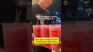 funny moment when a friend makes his own cellphone submerged in a drink ‼️‼️#funny #hilarious #la...