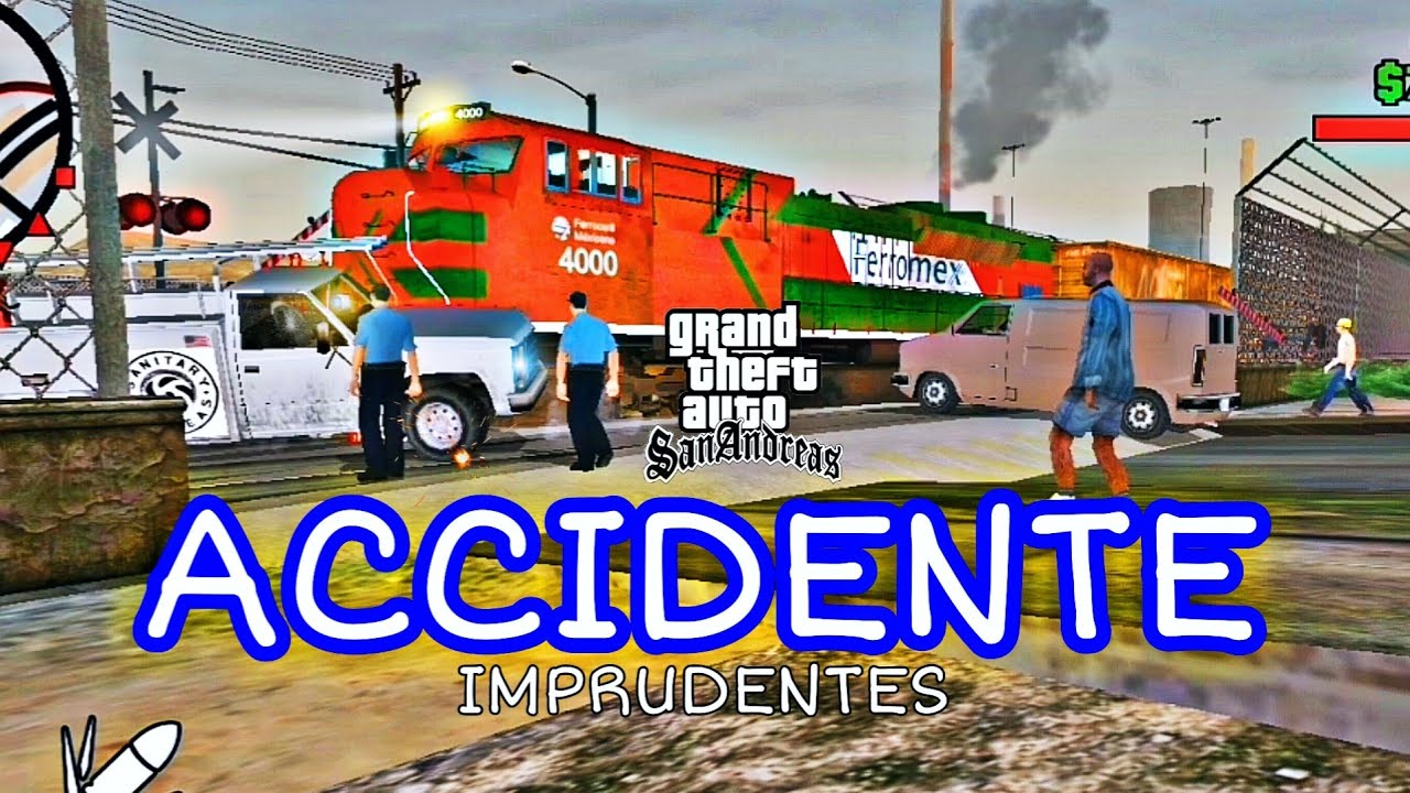 Accidente De Tren Ferromex | Parodia GTA SA | SD70ACe 💎