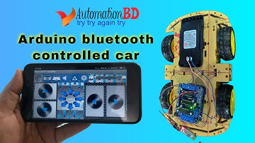 How To Make A Simple DIY Arduino Bluetooth Controlled Car At Home.