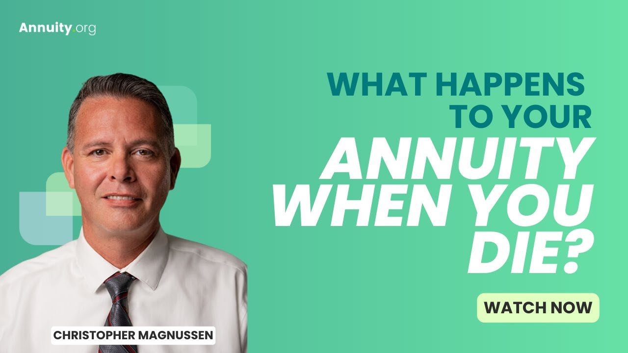 What happens to your annuity when you die? - YouTube
