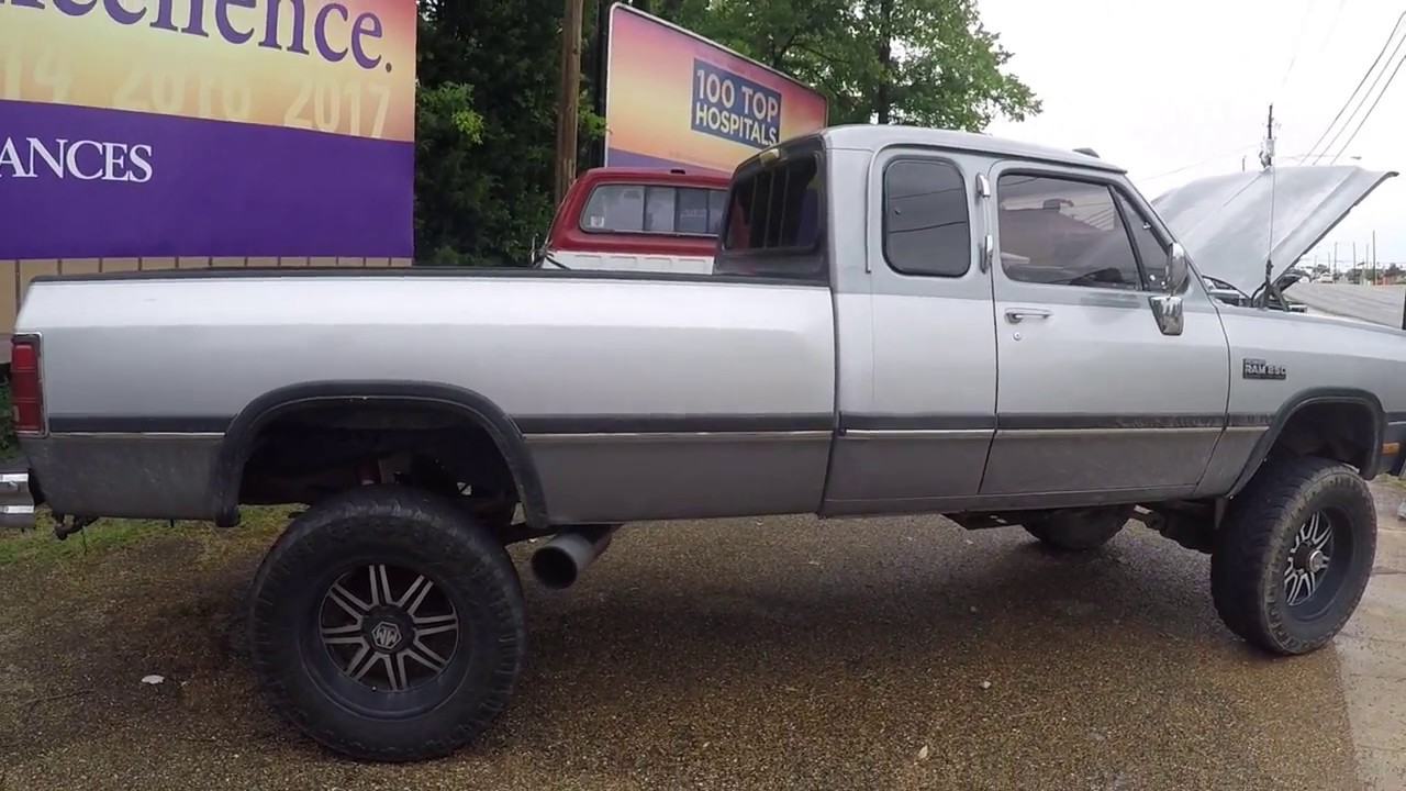 FGD Jacked Up 12 valve Cummins W250 Truck Interview #1