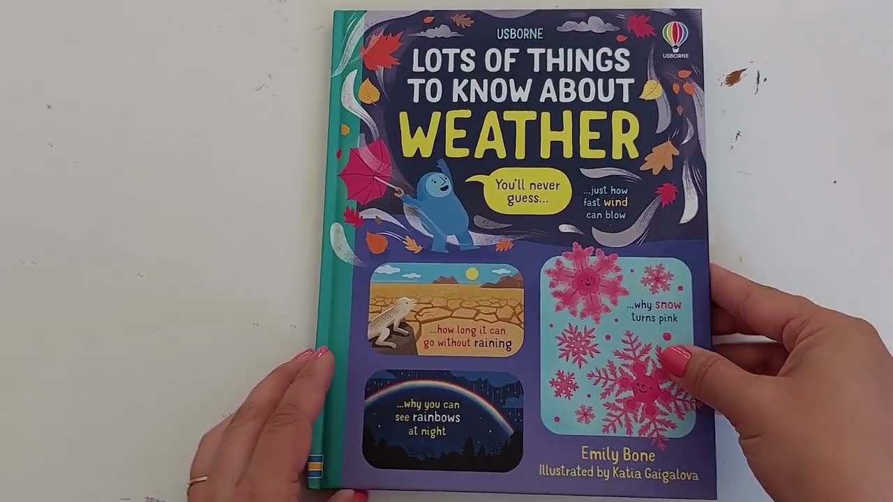 Lots of Things to Know about Weather - New Title 2023 - Usborne Books