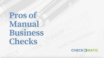 Benefits of Manual Business Checks | Checkomatic - Your Trusted Provider for Payroll Essentials