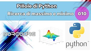 Pillole di Python #010 - Ricerca di minimo e massimo