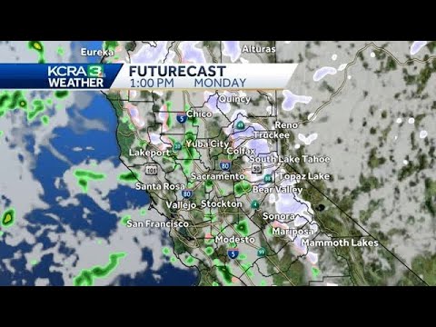 Cool & showery weather continues for the week - YouTube