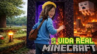 Construyo PORTAL al Nether de Minecraft en la VIDA REAL