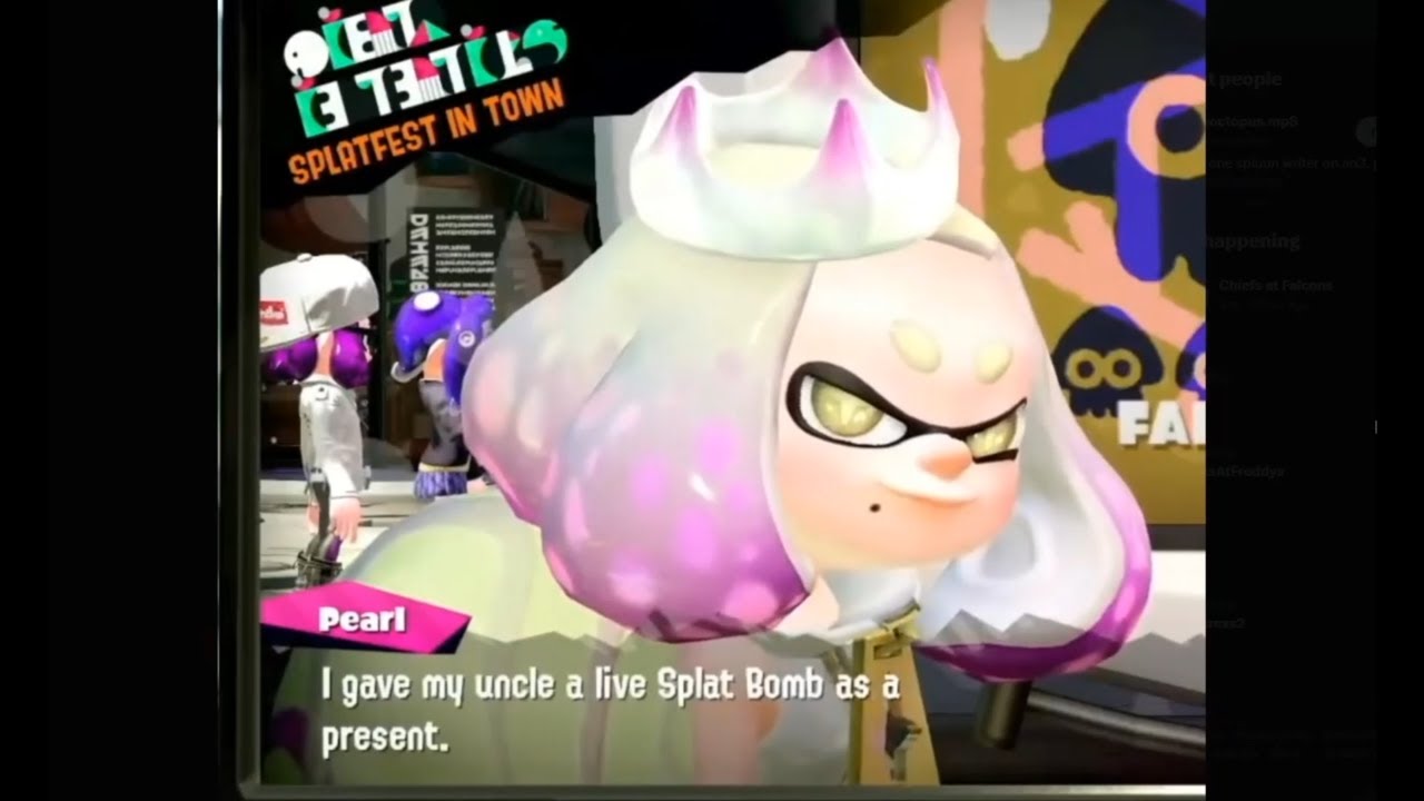 Off the Hook being weirdos and saying unhinged thing during Splatfest announcements