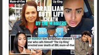 1/2 "BOTCHED" BBL 🇬🇧 1st UK Death: Alice Webb via "The Lip King" Jordan James Parke, Kim Kardashian