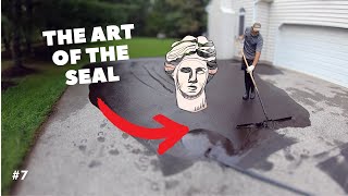 Professional Driveway Sealcoating #8 'The Art of the Seal'