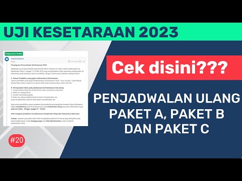 Update Penjadwalan Ulang