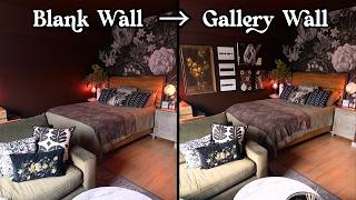 I Created a Gallery Wall in My Studio Apartment (Maximalist’s Dream or Cluttered Nightmare…?)