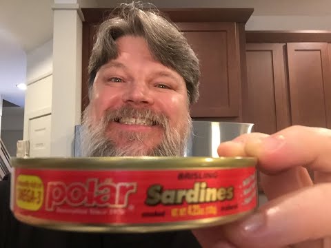 Polar Brisling Sardines Smoked in Olive Oil Taste Test & Food Review