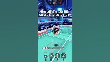 Divine Spin Showcase │ Racket Rivals #badminton #roblox