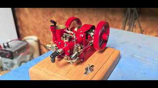 M25 4 cycle gasoline model engine.  I love it!