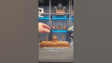 Could you solve the Tower of Hanoi puzzle?!! #puzzle #puzzles #brainteaser #maths