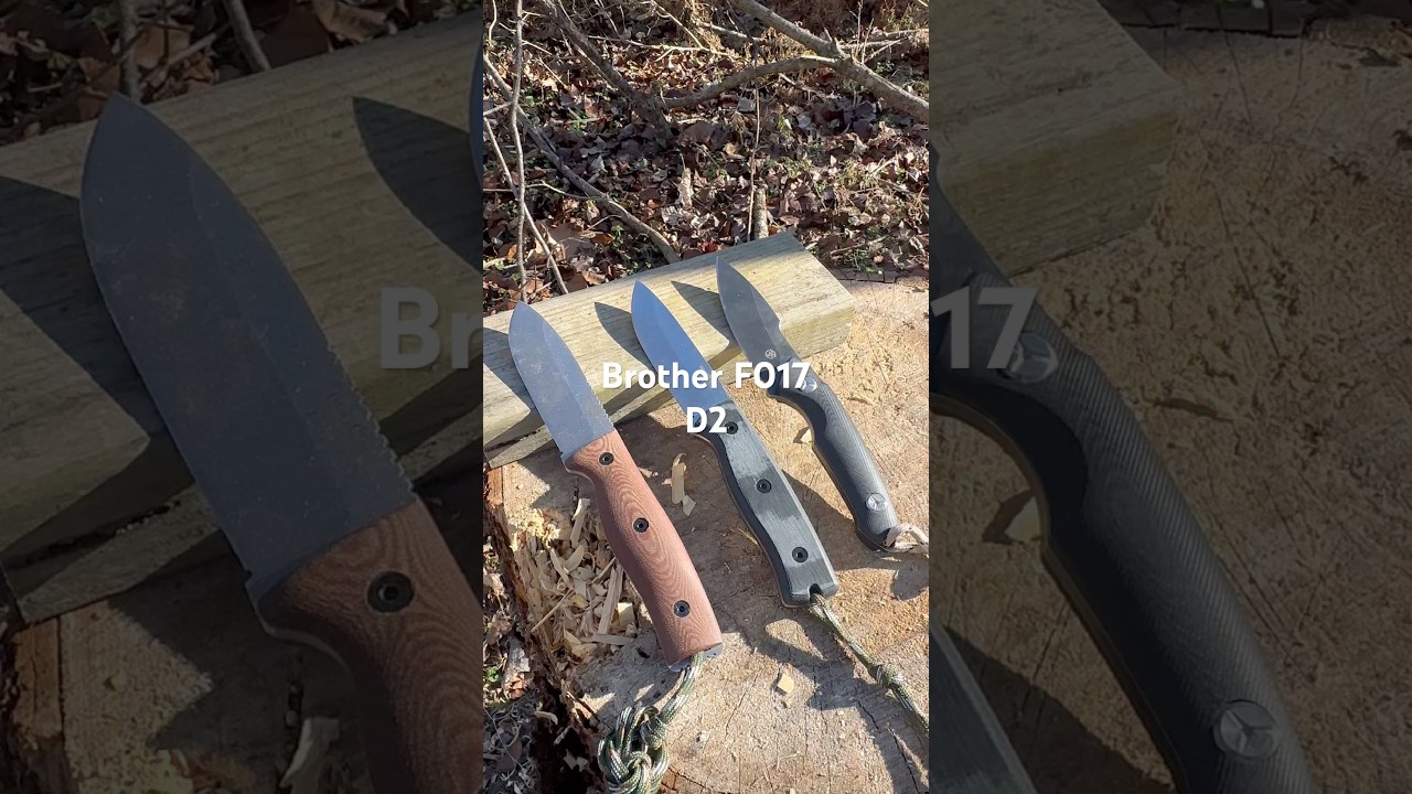 Budget Blade Monday #5 - Brother F017 + F011, CCFFCC FF110 harpoon belt knife 