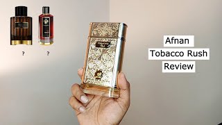 Afnan Tobacco Rush Fragrance Review | Tobacco Fragrance