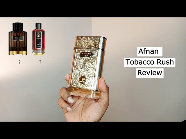 Afnan Tobacco Rush Fragrance Review | Tobacco Fragrance | Mystery Tobacco /  Red Tobacco Clone ?
