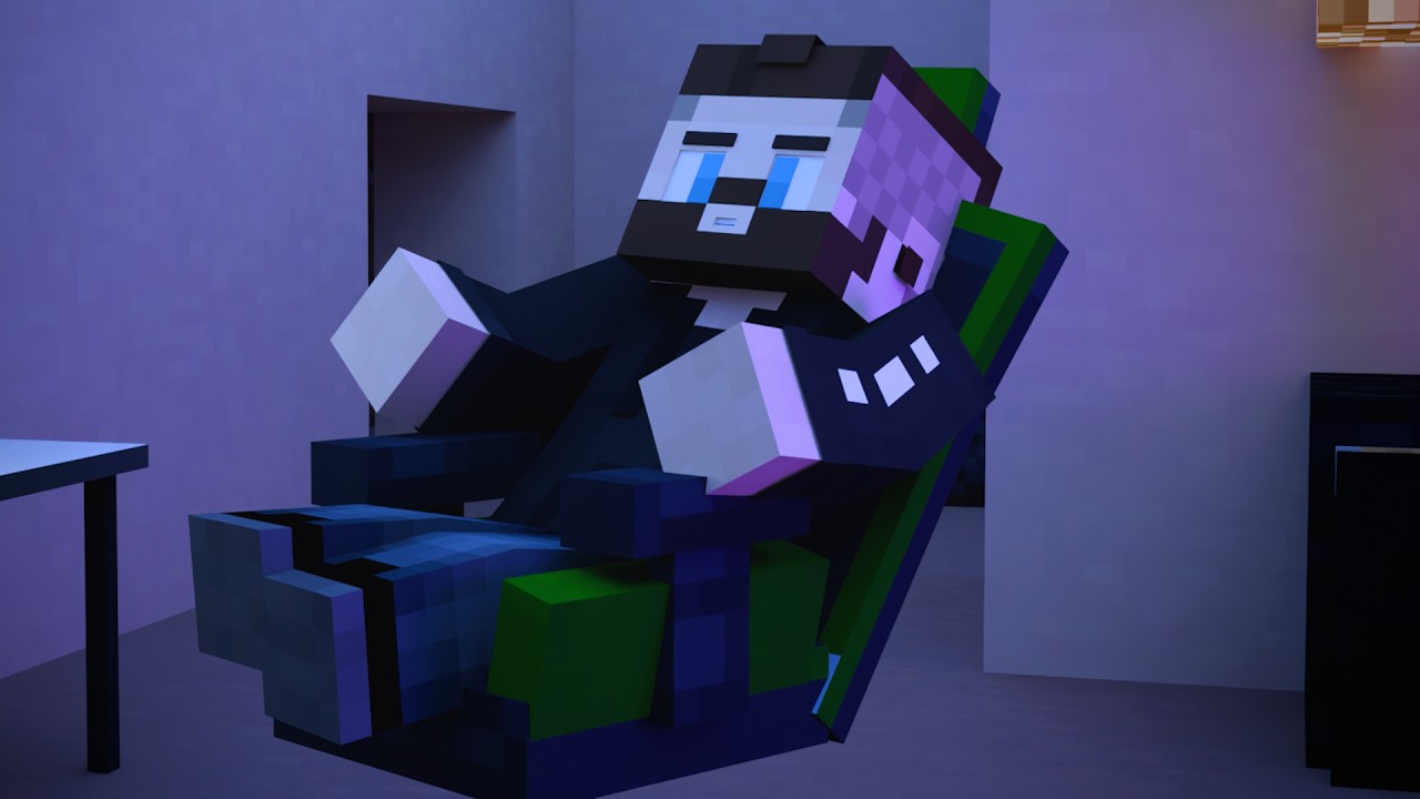 Jacksepticeye played Minecraft once so I animated it