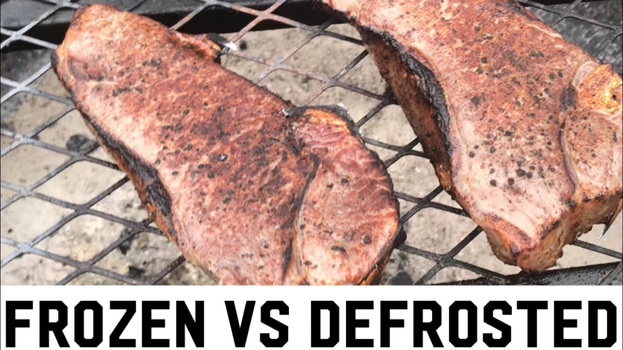 Frozen VS Defrosted Sous Vide Challenge! Debunking a huge Debate 🙂👊👊