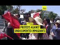 Tunisians protest against undocumented sub-Saharan African migrants