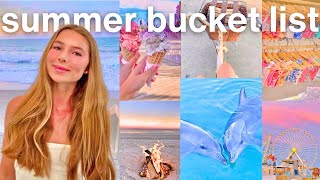 2025 SUMMER BUCKET LIST🌞*fun ideas*