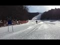 2016 Audi FIS 스키 월드컵 대회: 한국 김현태 선수 연습영상 / Hyuntae Kim, the only Korean participant