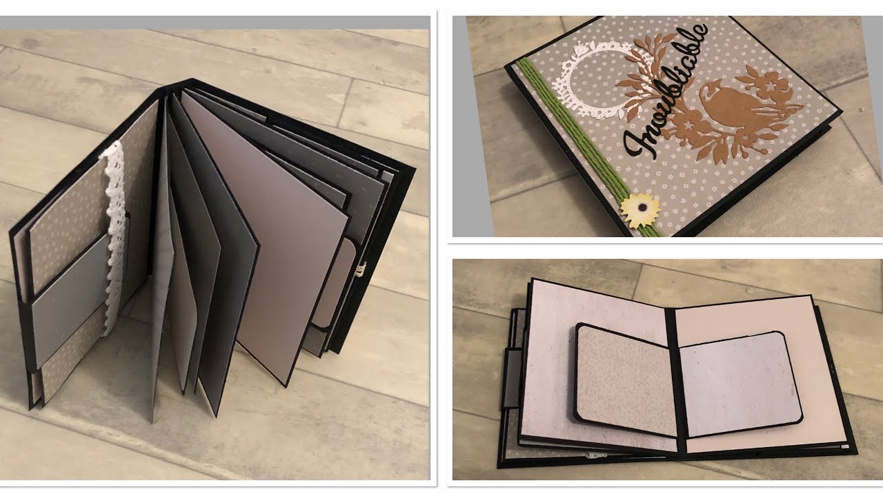 TUTO ALBUM destructurer 100% ACTION / bloc BE A DREAMER