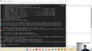 Create kubeflow notebook server on minikube