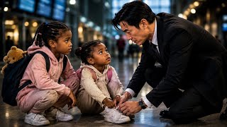 Everyone Ignored the Two Sisters… Until a Korean Billionaire Knelt Before Them