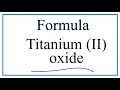 Understanding Titanium Compounds