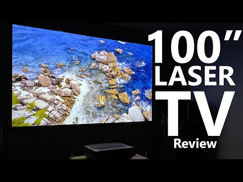 100-INCH 4K LASER TV!! Hisense L5 